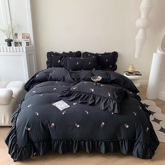 Linge de Lit - RoseDream™ - Noir